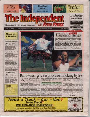 Independent & Free Press (Georgetown, ON), 16 Jun 1999