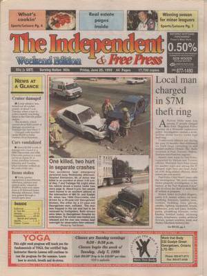 Independent & Free Press (Georgetown, ON), 25 Jun 1999