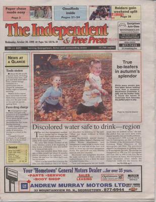 Independent & Free Press (Georgetown, ON), 20 Oct 1999