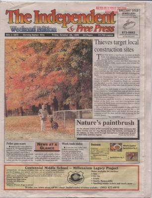 Independent & Free Press (Georgetown, ON), 22 Oct 1999