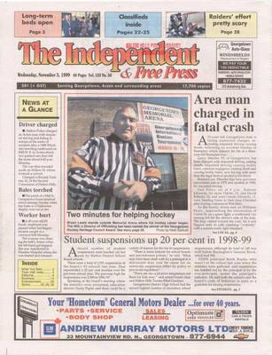 Independent & Free Press (Georgetown, ON), 3 Nov 1999