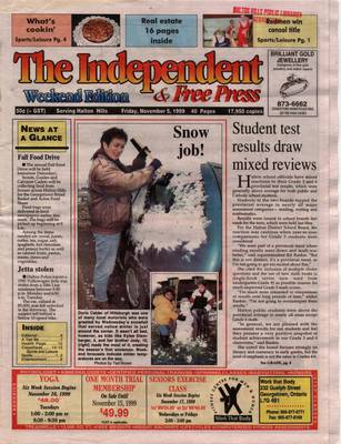 Independent & Free Press (Georgetown, ON), 5 Nov 1999