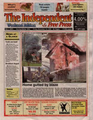 Independent & Free Press (Georgetown, ON), 12 Nov 1999