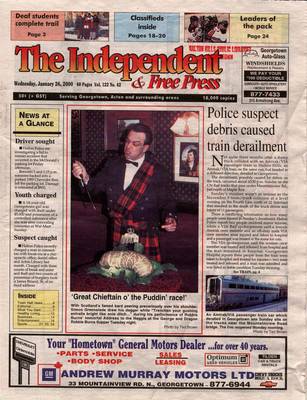 Independent & Free Press (Georgetown, ON), 26 Jan 2000