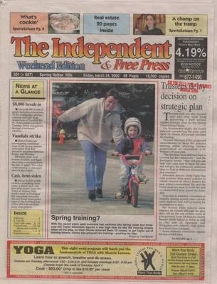 Independent & Free Press (Georgetown, ON), 24 Mar 2000