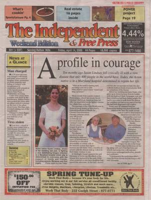 Independent & Free Press (Georgetown, ON), 14 Apr 2000