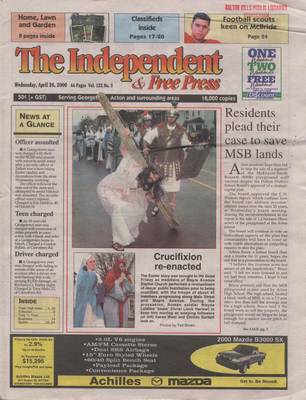 Independent & Free Press (Georgetown, ON), 26 Apr 2000