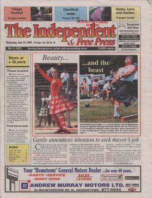 Independent & Free Press (Georgetown, ON), 14 Jun 2000