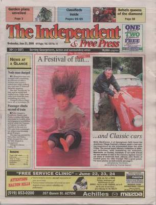 Independent & Free Press (Georgetown, ON), 21 Jun 2000