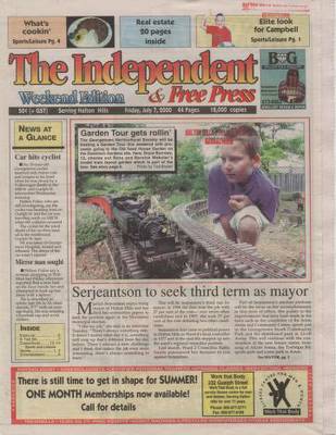 Independent & Free Press (Georgetown, ON), 7 Jul 2000