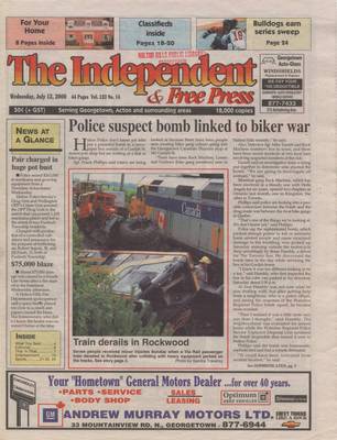 Independent & Free Press (Georgetown, ON), 12 Jul 2000