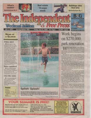 Independent & Free Press (Georgetown, ON), 21 Jul 2000