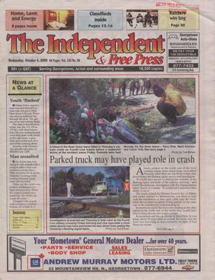 Independent & Free Press (Georgetown, ON), 4 Oct 2000