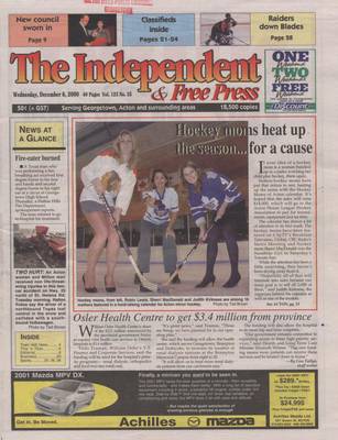 Independent & Free Press (Georgetown, ON), 6 Dec 2000