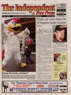 Independent & Free Press (Georgetown, ON), 6 Mar 2002