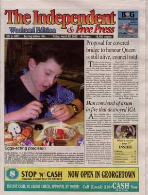 Independent & Free Press (Georgetown, ON), 29 Mar 2002