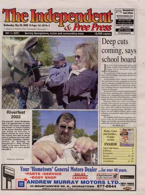 Independent & Free Press (Georgetown, ON), 29 May 2002