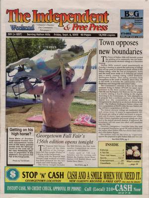 Independent & Free Press (Georgetown, ON), 6 Sep 2002