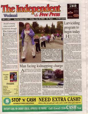 Independent & Free Press (Georgetown, ON), 30 May 2003