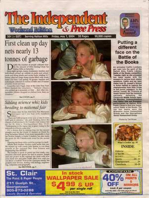 Independent & Free Press (Georgetown, ON), 7 May 2004