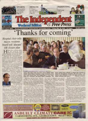 Independent & Free Press (Georgetown, ON), 28 May 2004