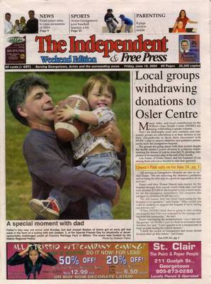 Independent & Free Press (Georgetown, ON), 18 Jun 2004