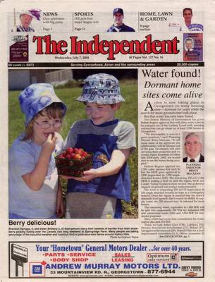 Independent & Free Press (Georgetown, ON), 7 Jul 2004