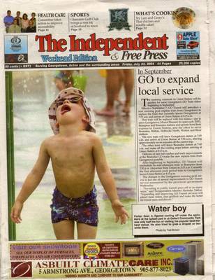 Independent & Free Press (Georgetown, ON), 23 Jul 2004