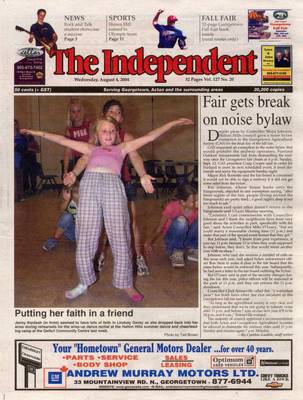 Independent & Free Press (Georgetown, ON), 4 Aug 2004