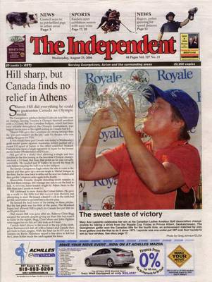 Independent & Free Press (Georgetown, ON), 25 Aug 2004