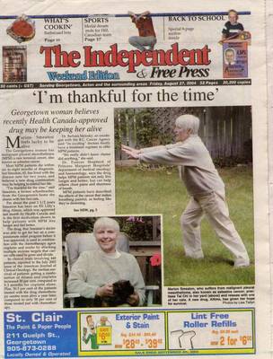 Independent & Free Press (Georgetown, ON), 27 Aug 2004