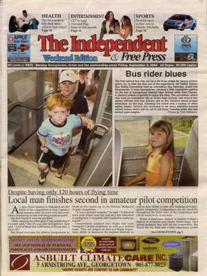 Independent & Free Press (Georgetown, ON), 3 Sep 2004