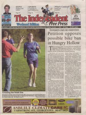 Independent & Free Press (Georgetown, ON), 1 Oct 2004