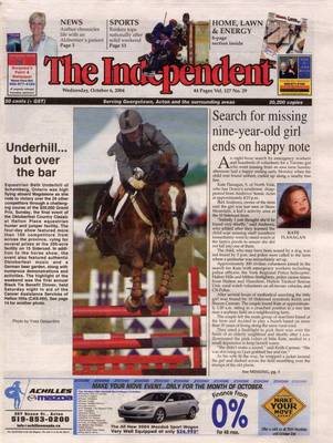 Independent & Free Press (Georgetown, ON), 6 Oct 2004