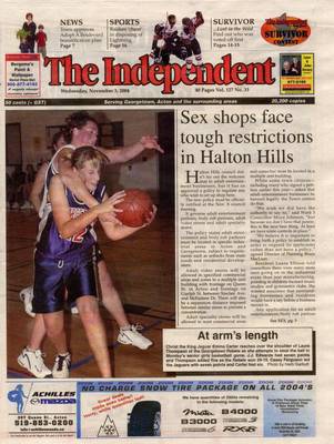 Independent & Free Press (Georgetown, ON), 3 Nov 2004