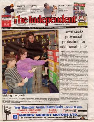 Independent & Free Press (Georgetown, ON), 24 Nov 2004