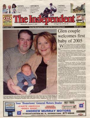 Independent & Free Press (Georgetown, ON), 5 Jan 2005