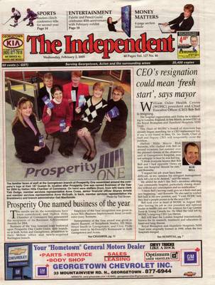 Independent & Free Press (Georgetown, ON), 2 Feb 2005