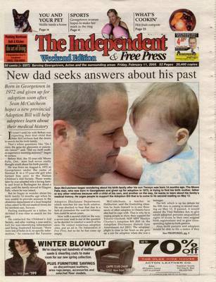 Independent & Free Press (Georgetown, ON), 11 Feb 2005