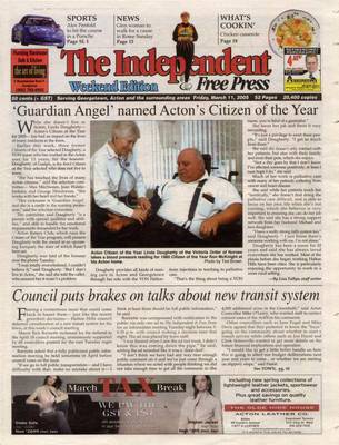 Independent & Free Press (Georgetown, ON), 11 Mar 2005