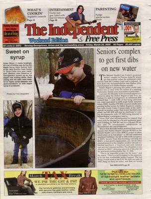 Independent & Free Press (Georgetown, ON), 25 Mar 2005