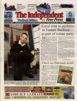 Independent & Free Press (Georgetown, ON), 29 Apr 2005