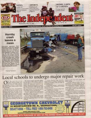 Independent & Free Press (Georgetown, ON), 25 May 2005