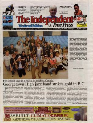 Independent & Free Press (Georgetown, ON), 27 May 2005