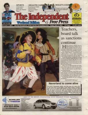 Independent & Free Press (Georgetown, ON), 3 Jun 2005