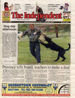 Independent & Free Press (Georgetown, ON), 8 Jun 2005