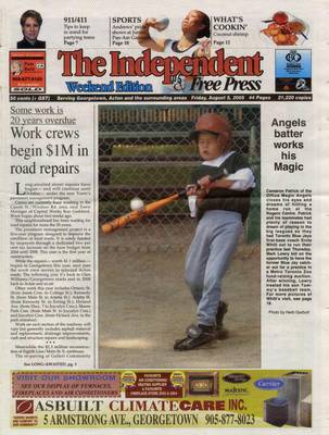 Independent & Free Press (Georgetown, ON), 5 Aug 2005