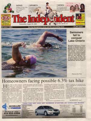 Independent & Free Press (Georgetown, ON), 10 Aug 2005