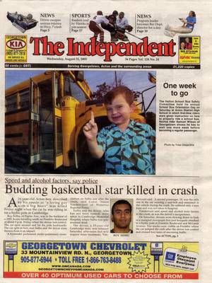 Independent & Free Press (Georgetown, ON), 31 Aug 2005