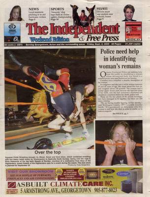 Independent & Free Press (Georgetown, ON), 2 Sep 2005